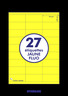 20 planches a4- 27 étiquettes 70 mm x 31 mm autocollantes fluo jaune par planche pour tous types imprimantes - jet d'encre/laser/photocopieuse