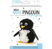 Kit pompon activités manuelles pingouin