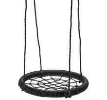 Swing king balançoire en forme de nid noir 60 cm