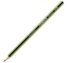 Noris Eco, crayon graphite, mine HB, corps hexagonal vert et noir (paquet 12 unités)