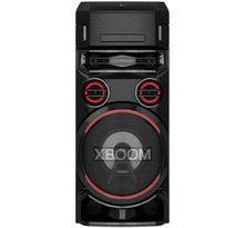 LG XBOOM ON7 - Systeme audio High Power Lecteur CD, Bluetooth, Boomer 8'', Lumieres multicolores, Fonctions DJ & Karaoké