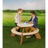 AXI Table de pique-nique d'enfants Orion Marron et blanc A031.024.00