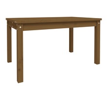 vidaXL Table de jardin marron miel 82 5x50 5x45 cm bois massif de pin