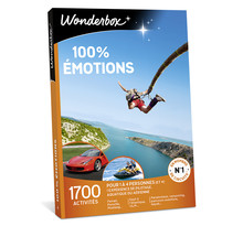 Coffret cadeau - wonderbox - 100  émotions