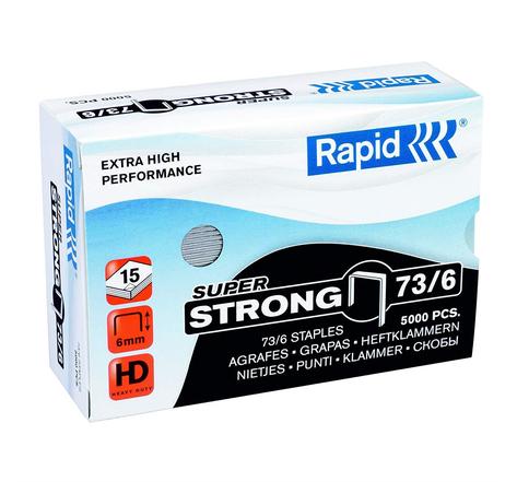 Agrafes 73/6mm 5M G SuperStrong RAPID