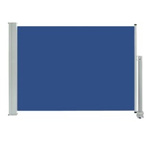 vidaXL Auvent latéral rétractable de patio 80x300 cm Bleu