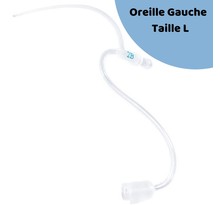 Tube de Remplacement pour Amplificateur d'écoute Sonotone Oreille Gauche, Taille Large