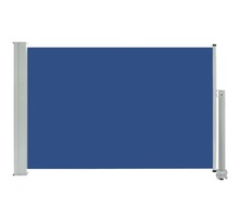 vidaXL Auvent latéral rétractable de patio 60x300 cm Bleu