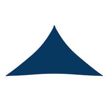 Vidaxl voile de parasol tissu oxford triangulaire 3,5x3,5x4,9 m bleu