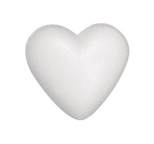 Coeur en polystyrène plat 5 cm 3 pièces
