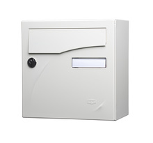 Boîte aux lettres, Préface compact Blanc brillant RAL 9016B