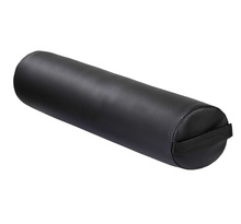 Tectake Coussin de massage cylindrique - noir
