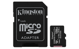 Kingston 128gb micsdxc canvas select plus 100r a1 c10 card + adp