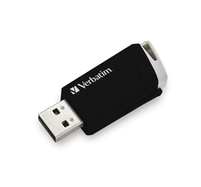 VERBATIM USB DRIVE 3.0 STORENCLICK 32GB BK