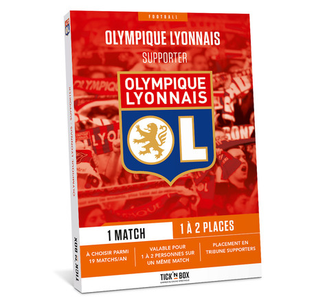 Coffret cadeau - TICKETBOX - Olympique Lyonnais Supporter