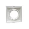Support orientable blanc encastrable pour ampoule ar111 - blanc - silamp
