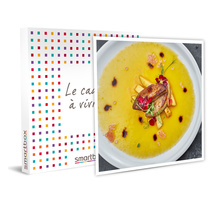 Smartbox - coffret cadeau - repas de 3 à 7 plats dans un restaurant mentionné au guide michelin à savourer en duo