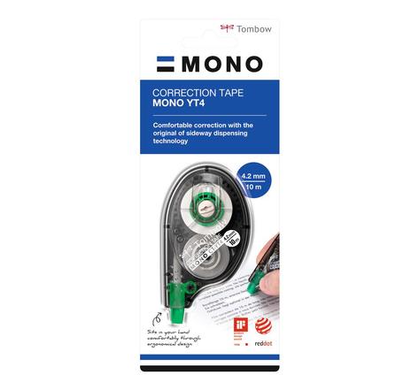 Roller Correcteur Latéral MONO CT-YT4 - 4,2 mm x 10 M x 12 TOMBOW