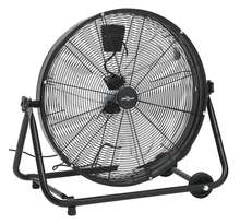 Vidaxl ventilateur à tambour industriel 60 cm 180 w noir