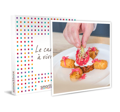 SMARTBOX - Coffret Cadeau - Repas menu Découverte pour 2 personnes réalisé et servi par un chef à domicile