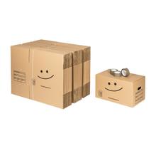 Pack 60 cartons standard avec poignées + 3 adhésifs offerts