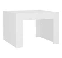 vidaXL Table basse Blanc 50x50x35 cm Aggloméré