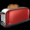 Russell hobbs grille-pain fente longue colours plus rouge flamme 1000w