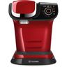 Machine à café tassimo bosch tas6503 - rouge - multi-boissons - réservoir d'eau 1 3l - arrêt automatique