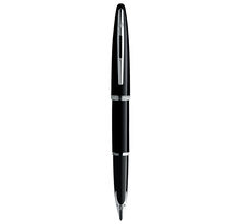 Waterman carène stylo plume, noir brillant, plume fine 18k, encre bleue, coffret cadeau