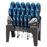 Draper tools jeu de tournevis, clé hex et embouts 44 pcs bleu 81294