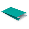 Pochette cadeau kraft lumière bleu vert 12 x 19 x 4 5 cm (lot de 250)