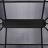 vidaXL Tonnelle avec rideaux 400x300x265 cm Anthracite