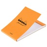 Bloc-Notes Agrafé Pocket Orange - 7,5 x12 cm - Pointillés Dot - 40 Feuilles Détachables