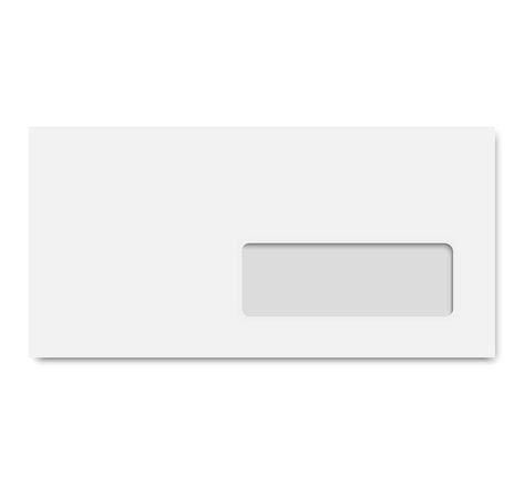 Enveloppe extra blanche DL Clairalfa 110 x 220 mm 80g avec fenêtre - bande autoadhésive (boîte 500 unités)