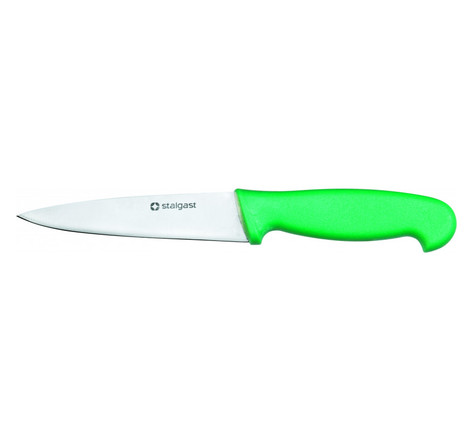 Couteau à légumes haccp vert lame 105 mm - stalgast -  - inox