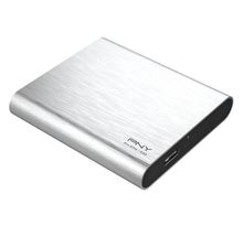 SSD Externe - PNY - Pro Elite in Silver Casing  - 250 GB