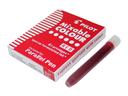 Boite de 6 Cartouches d'encre pour stylo Parallel Pen Rouge PILOT