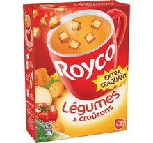 Royco Soupe déshydratée légumes croûtons