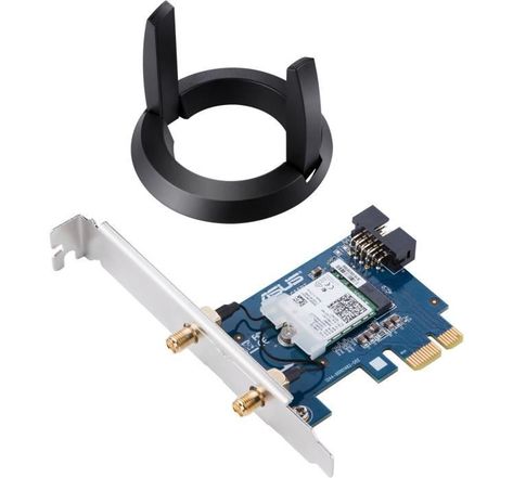ASUS Carte PCI Express Wi-Fi AC2100 (AC1733 + N300 Mbps) avec Bluetooth 5.0