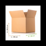 Lot de 20 cartons de déménagement double cannelure 39x39x28.5cm (x10)