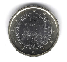 Monnaie 1 euro saint marin 2023 - la tour cesta