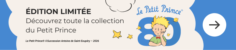  Découvrez toute la collection exclusive de produits Petit Prince